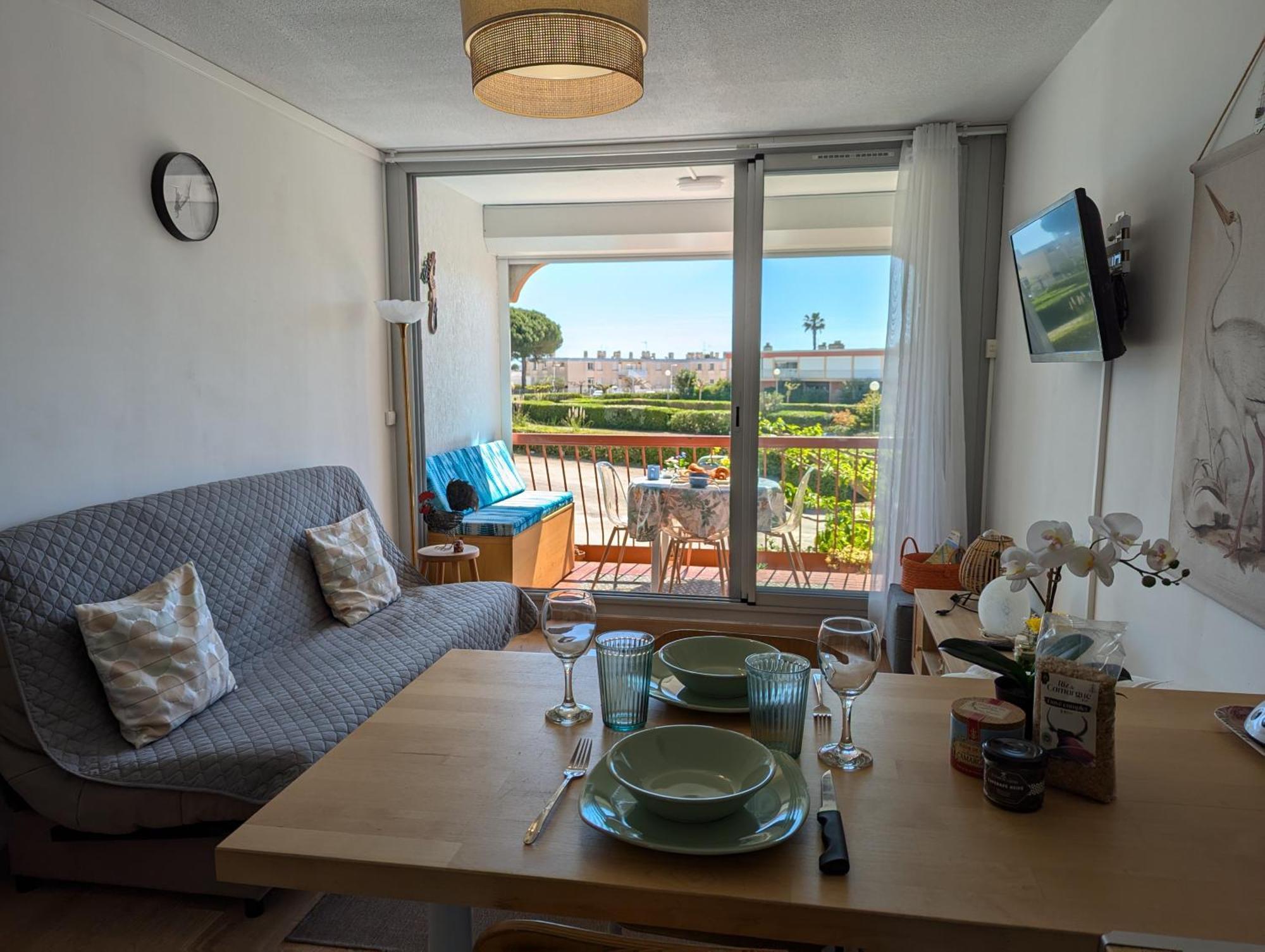Sol-Y-Days Canastel, Studio Avec Coin Couchage, Quartier Du Boucanet Proche Commerces Et Plage Le Grau-du-Roi Eksteriør billede